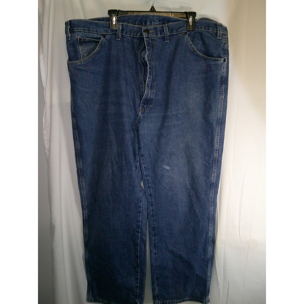 Distressed Dickies Denim Jeans‎ Relaxed Fit Work Utility Pants 46x30